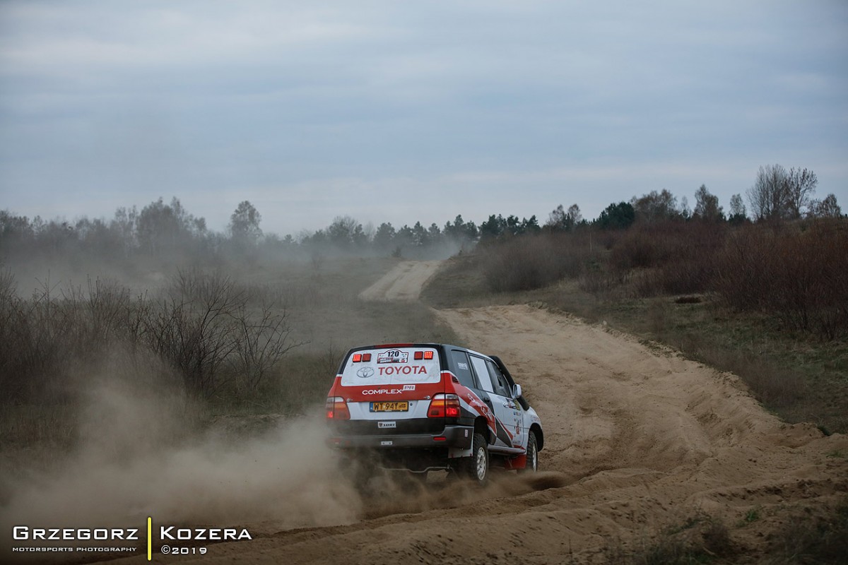 Wysoka Grzęda Baja Drawsko Pomorskie 2019 - załoga Horodeński / Wasik - Toyota Land Cruiser HDJ100 T2