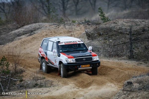 Wysoka Grzęda Baja Drawsko Pomorskie 2019 - załoga Horodeński / Wasik - Toyota Land Cruiser HDJ100 T2