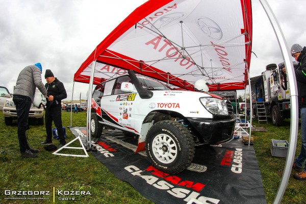 Wysoka Grzęda Baja Drawsko Pomorskie 2019 - załoga Horodeński / Wasik - Toyota Land Cruiser HDJ100 T2