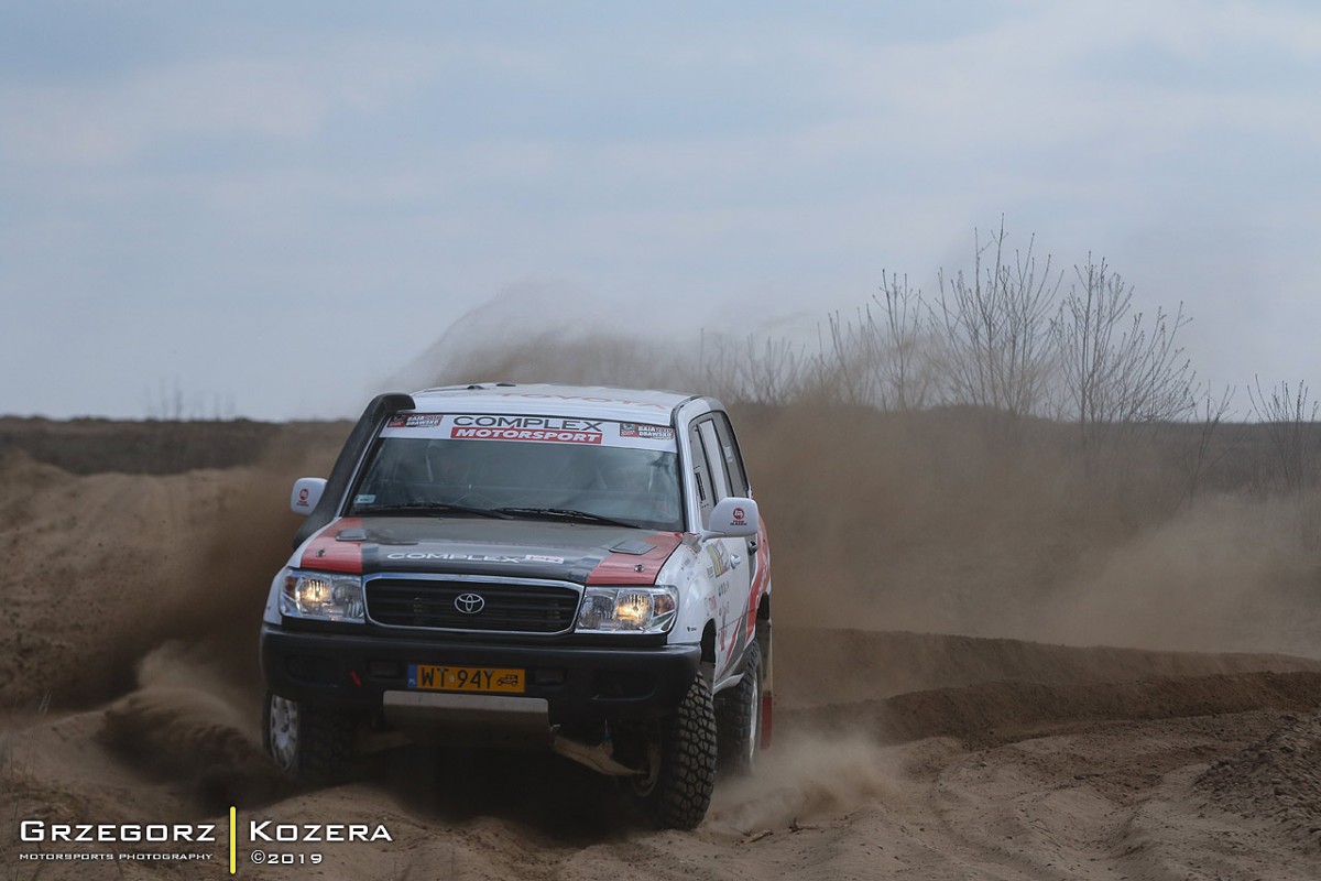 Wysoka Grzęda Baja Drawsko Pomorskie 2019 - załoga Horodeński / Wasik - Toyota Land Cruiser HDJ100 T2