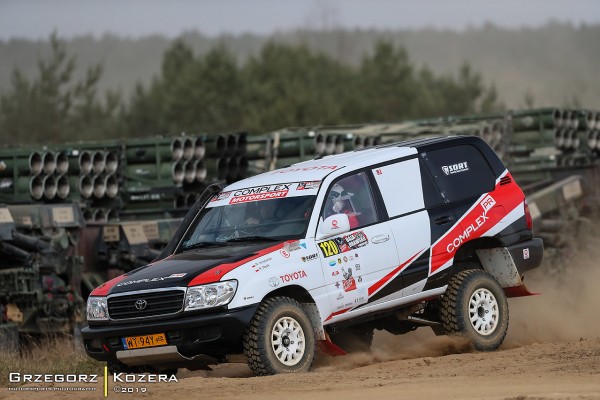 Wysoka Grzęda Baja Drawsko Pomorskie 2019 - załoga Horodeński / Wasik - Toyota Land Cruiser HDJ100 T2