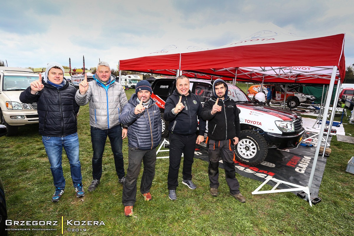 Wysoka Grzęda Baja Drawsko Pomorskie 2019 - załoga Horodeński / Wasik - Toyota Land Cruiser HDJ100 T2