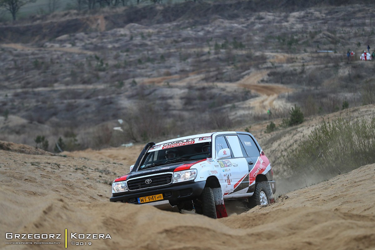 Wysoka Grzęda Baja Drawsko Pomorskie 2019 - załoga Horodeński / Wasik - Toyota Land Cruiser HDJ100 T2