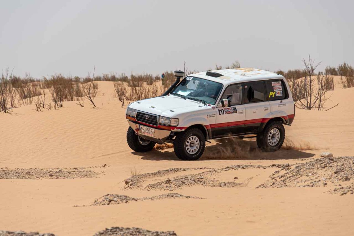 Michał Horodeński i Arkadiusz Sałaciński - Toyota Land Cruiser HDJ80 - TOYOTA TEAM CLASSIC