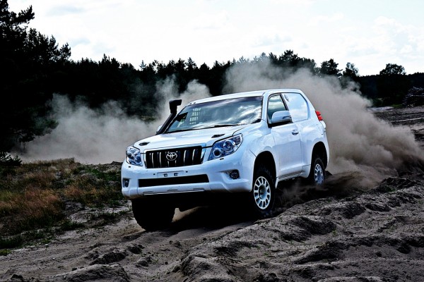 Trening Toyoty Land Cruiser 100, 120 i 155 w Drawsku Pomorskim 2019