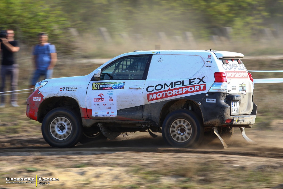 Orlen Baja Poland 2019 - załoga Horodeński / Sałaciński - Toyota Land Cruiser KDJ155 T2