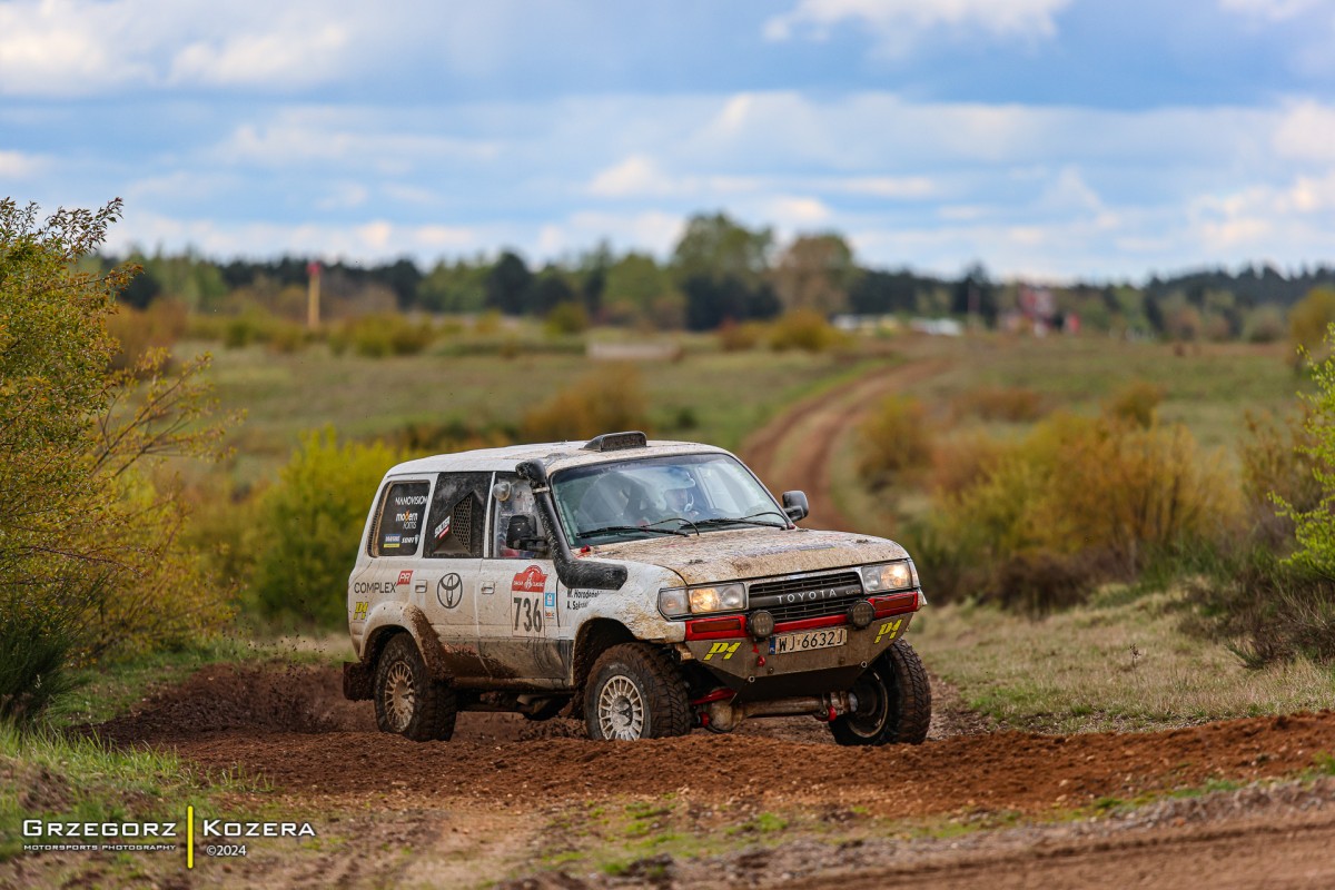 Michał Horodeński i Arkadiusz Sałaciński - Toyota Land Cruiser HDJ80 - TOYOTA TEAM CLASSIC