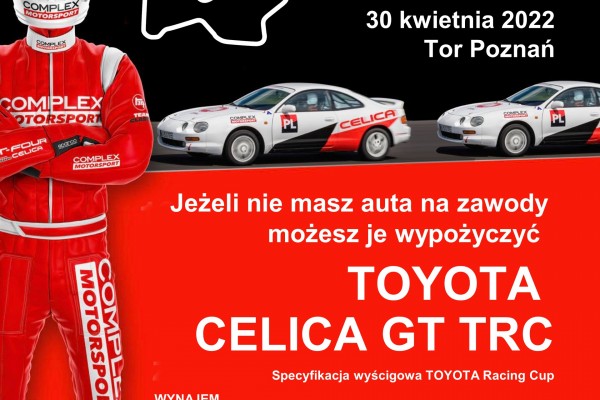 Wynajmij Toyotę Celica GT TRC na Race Day