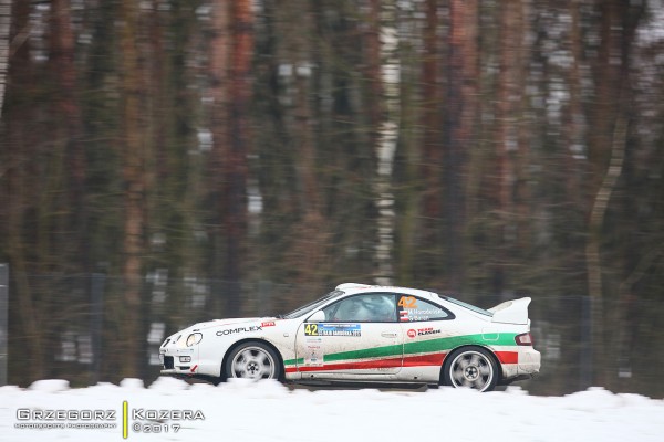 55. Rajd Barbórka 2017 - załoga Horodeński / Baran - Toyota Celica GT-Four ST205