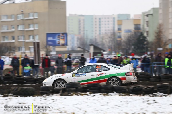 55. Rajd Barbórka 2017 - załoga Horodeński / Baran - Toyota Celica GT-Four ST205