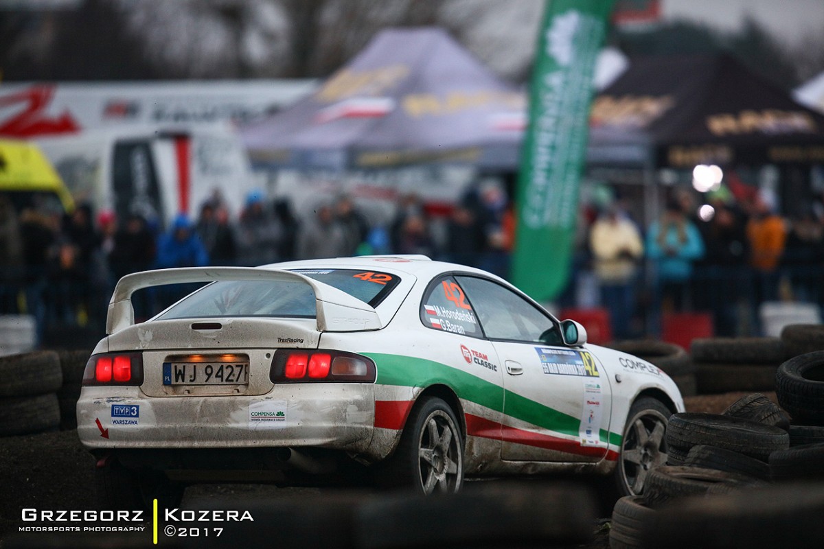 55. Rajd Barbórka 2017 - załoga Horodeński / Baran - Toyota Celica GT-Four ST205