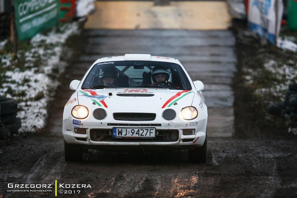 55. Rajd Barbórka 2017 - załoga Horodeński / Baran - Toyota Celica GT-Four ST205