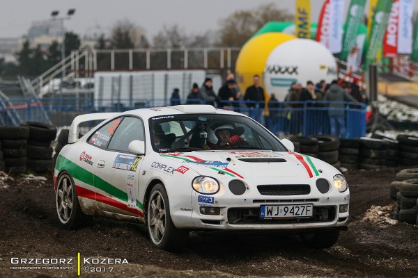 55. Rajd Barbórka 2017 - załoga Horodeński / Baran - Toyota Celica GT-Four ST205