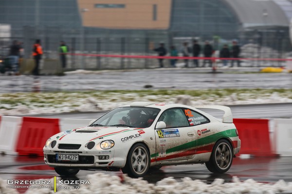 55. Rajd Barbórka 2017 - załoga Horodeński / Baran - Toyota Celica GT-Four ST205