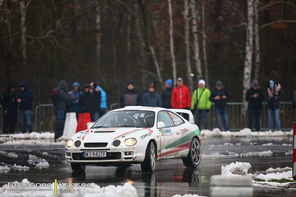 55. Rajd Barbórka 2017 - załoga Horodeński / Baran - Toyota Celica GT-Four ST205