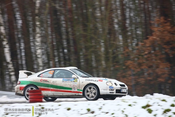 55. Rajd Barbórka 2017 - załoga Horodeński / Baran - Toyota Celica GT-Four ST205