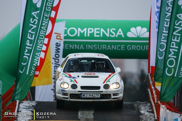 55. Rajd Barbórka 2017 - załoga Horodeński / Baran - Toyota Celica GT-Four ST205