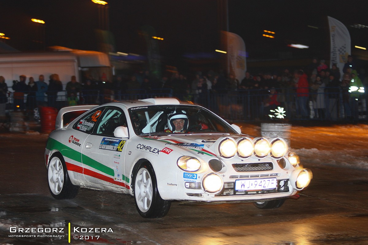 55. Rajd Barbórka 2017 - załoga Horodeński / Baran - Toyota Celica GT-Four ST205