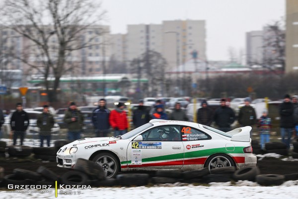 55. Rajd Barbórka 2017 - załoga Horodeński / Baran - Toyota Celica GT-Four ST205