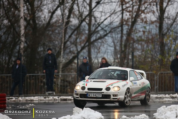 55. Rajd Barbórka 2017 - załoga Horodeński / Baran - Toyota Celica GT-Four ST205