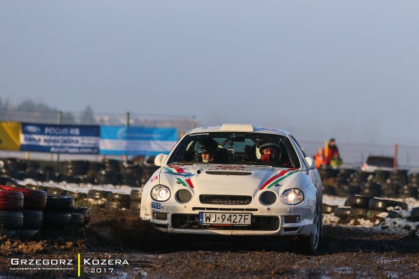 55. Rajd Barbórka 2017 - załoga Horodeński / Baran - Toyota Celica GT-Four ST205