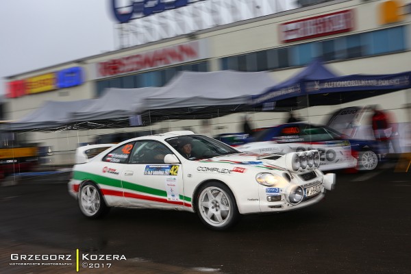 55. Rajd Barbórka 2017 - załoga Horodeński / Baran - Toyota Celica GT-Four ST205