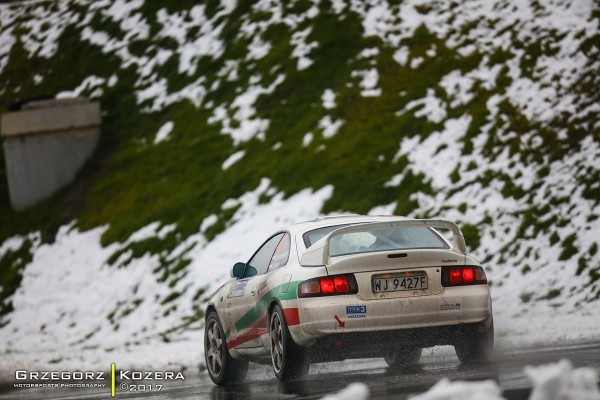 55. Rajd Barbórka 2017 - załoga Horodeński / Baran - Toyota Celica GT-Four ST205