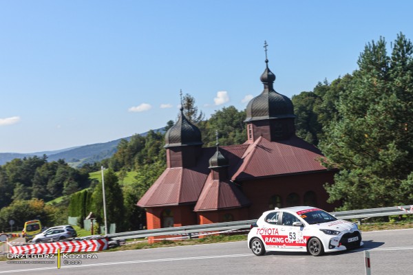 Dawid Smółka - Toyota Yaris TRC - GSMP Szczawne 2023