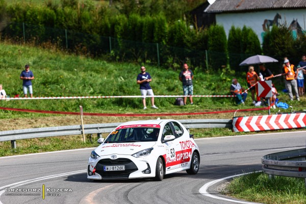 Dawid Smółka - Toyota Yaris TRC - GSMP Szczawne 2023