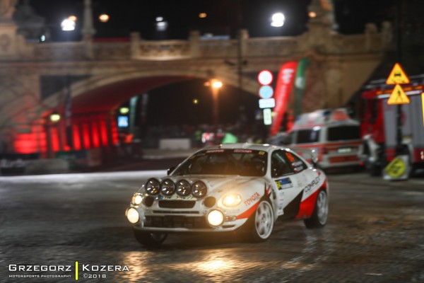 56. Rajd Barbórka 2018 - załoga Horodeński / Sałaciński - Toyota Celica GT-Four ST205