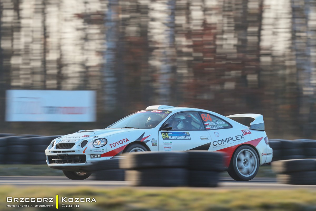 56. Rajd Barbórka 2018 - załoga Horodeński / Sałaciński - Toyota Celica GT-Four ST205