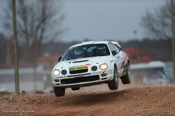 Załoga Horodeński / Sałaciński - Toyota Celica GT-Four ST205 - 59. Rajd Barbórka 2021