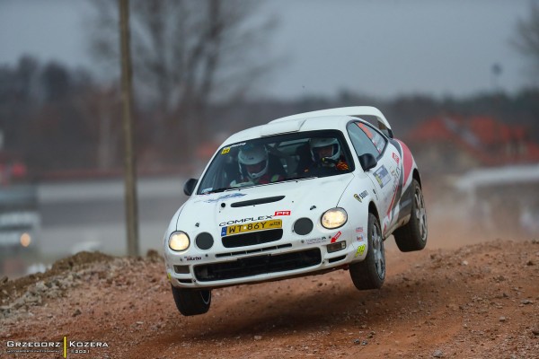 Załoga Horodeński / Sałaciński - Toyota Celica GT-Four ST205 - 59. Rajd Barbórka 2021