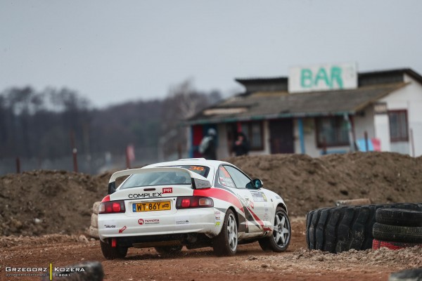 Załoga Horodeński / Sałaciński - Toyota Celica GT-Four ST205 - 59. Rajd Barbórka 2021