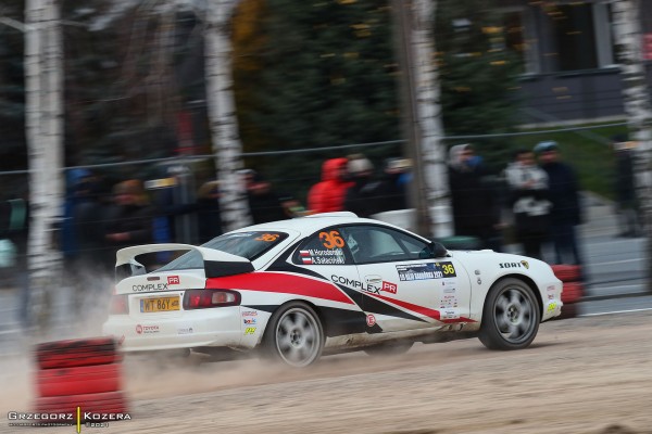 Załoga Horodeński / Sałaciński - Toyota Celica GT-Four ST205 - 59. Rajd Barbórka 2021