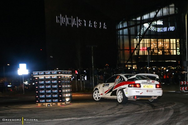 Załoga Horodeński / Sałaciński - Toyota Celica GT-Four ST205 - 59. Rajd Barbórka 2021