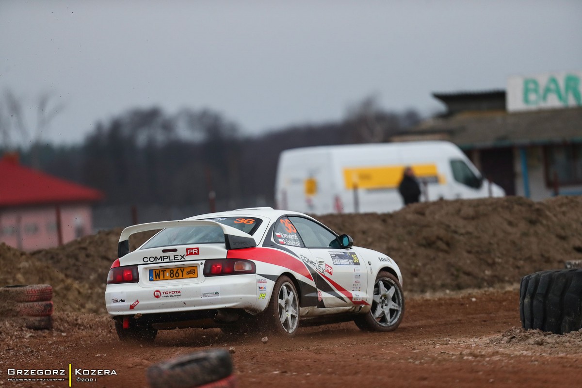 Załoga Horodeński / Sałaciński - Toyota Celica GT-Four ST205 - 59. Rajd Barbórka 2021