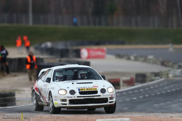 Załoga Horodeński / Sałaciński - Toyota Celica GT-Four ST205 - 59. Rajd Barbórka 2021