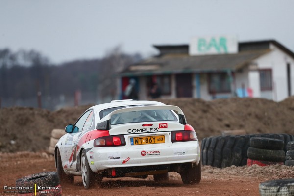 Załoga Horodeński / Sałaciński - Toyota Celica GT-Four ST205 - 59. Rajd Barbórka 2021