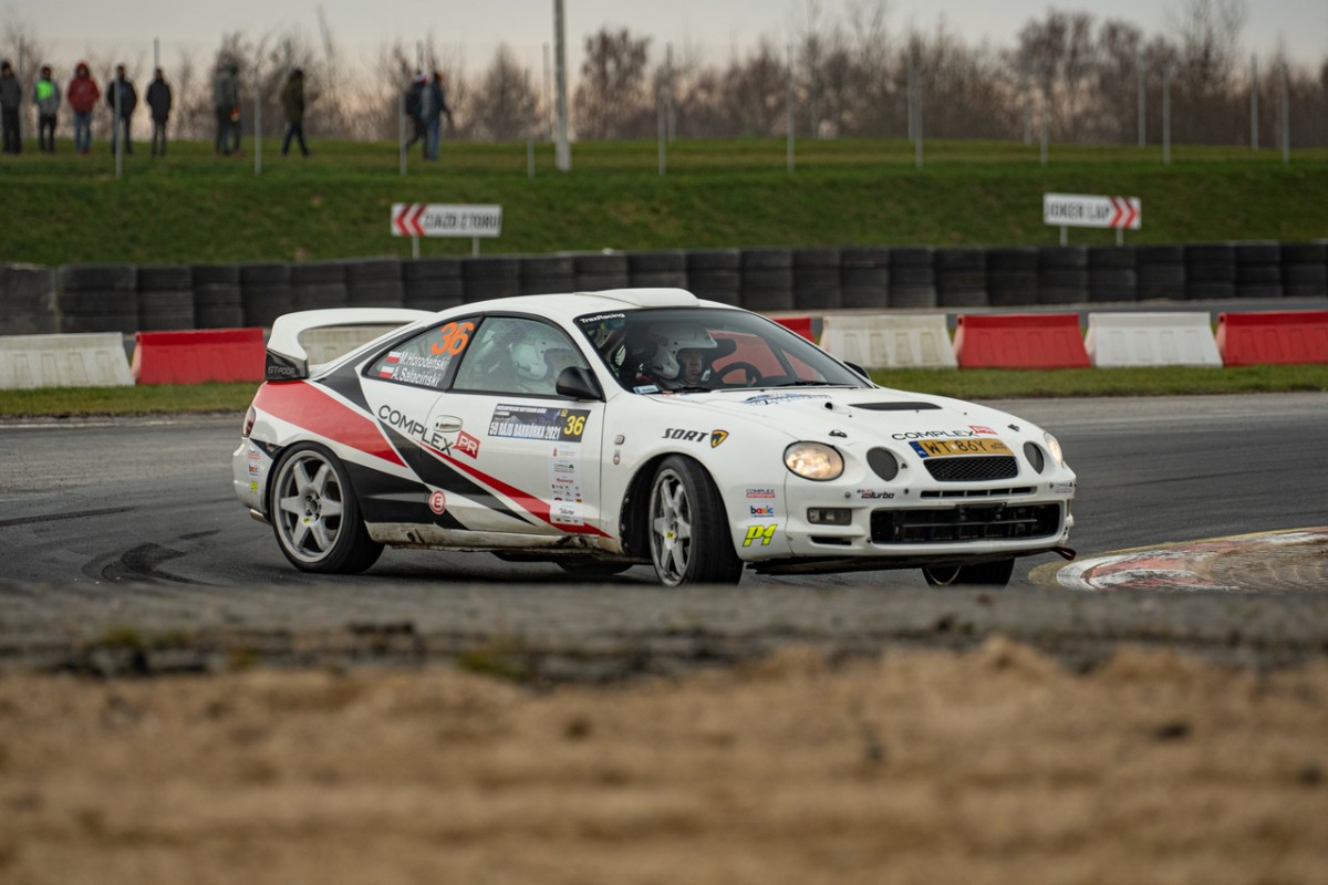 Załoga Horodeński / Sałaciński - Toyota Celica GT-Four ST205 - 59. Rajd Barbórka 2021