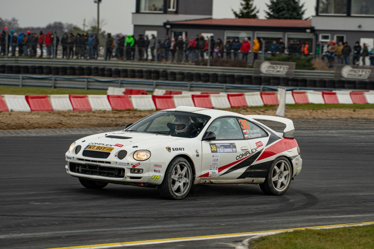 Załoga Horodeński / Sałaciński - Toyota Celica GT-Four ST205 - 59. Rajd Barbórka 2021